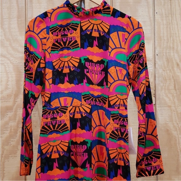 NWT NEVER FULLY DRESSED DISCO GROOVE MIDI DRESS - 4 - Picture 5 of 10